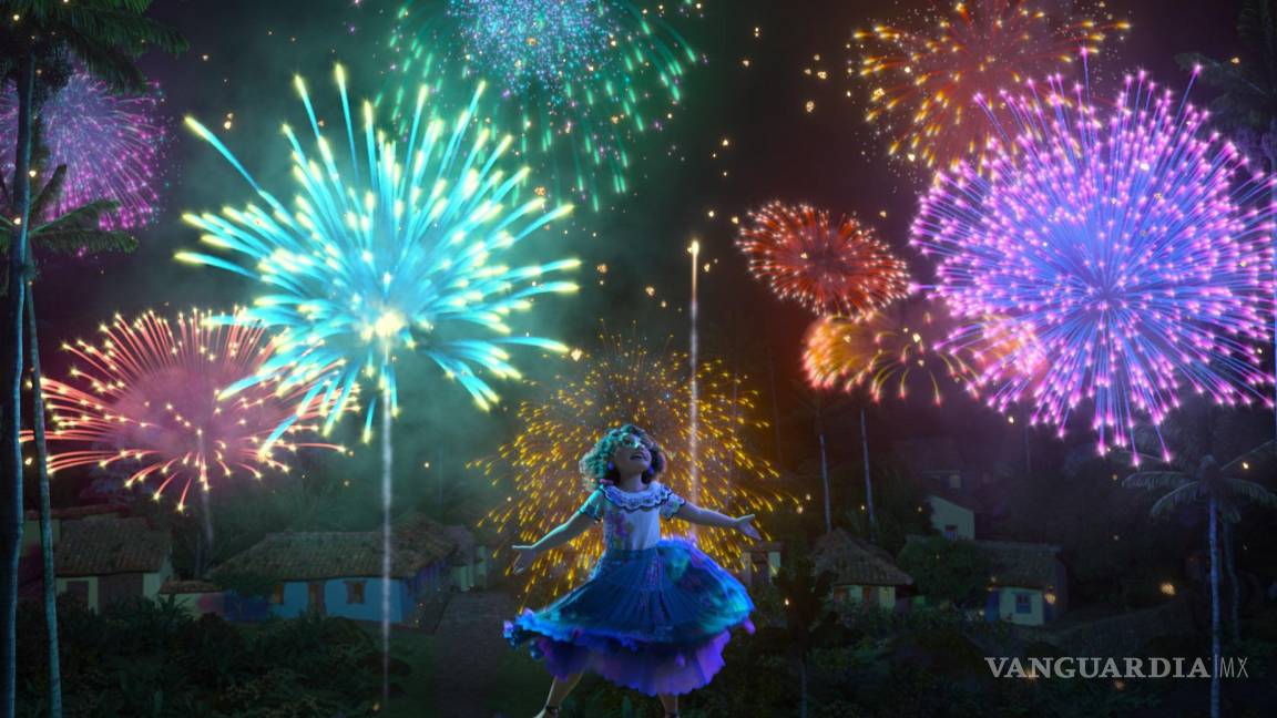 $!En esta imagen difundida por Disney, Mirabel, cuya voz hace Stephanie Beatriz, en una escena de la cinta animada Encanto.