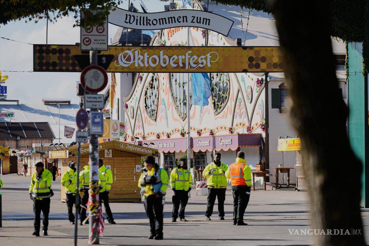 $!Oktoberfest cierra temporalmente debido a incendio y explosión en Múnich