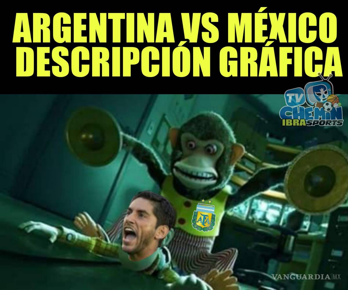 $!Los memes de la nueva derrota de México ante Argentina