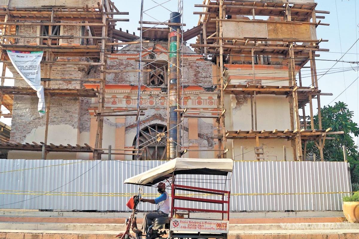 Frena la pandemia obras de restauración en el Istmo