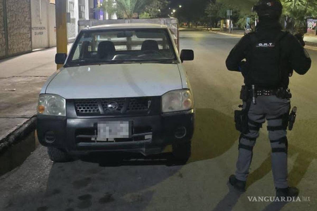 Cae pareja tras robo de camioneta en Torreón; policía la ubica con cámaras e inteligencia (video)