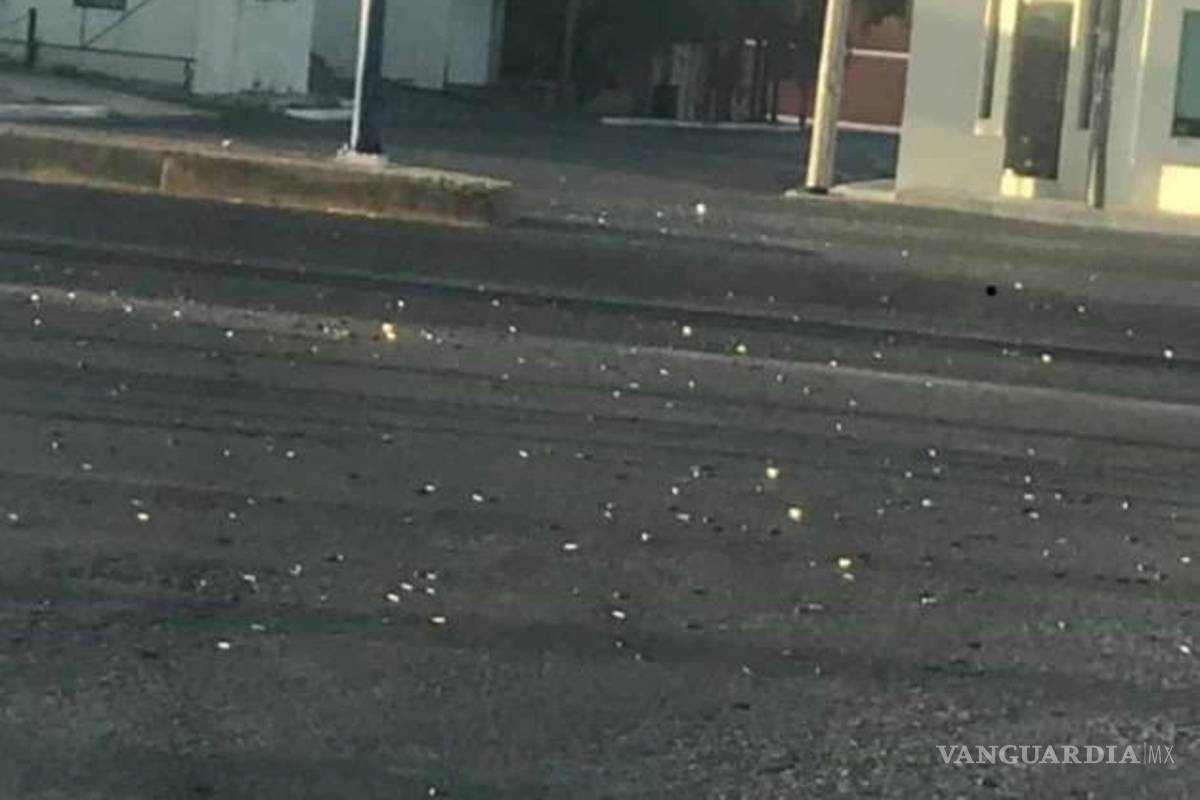 Mar de balas... Así lucen las calles de Tamaulipas tras enfrentamiento entre el Cártel del Noreste y el Cártel del Golfo (video)