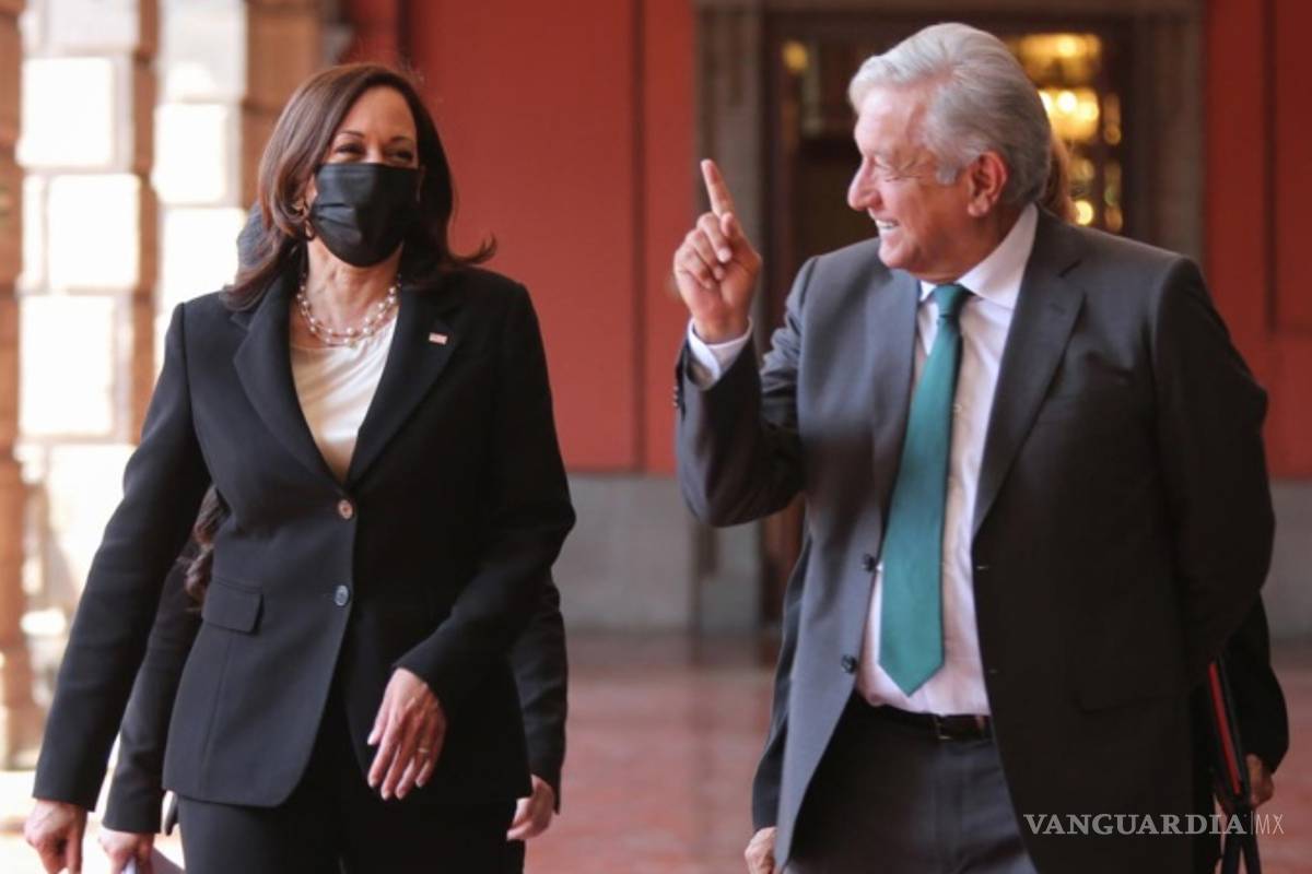 AMLO sostendrá llamada con Kamala Harris mañana lunes; envío de vacunas, tema principal