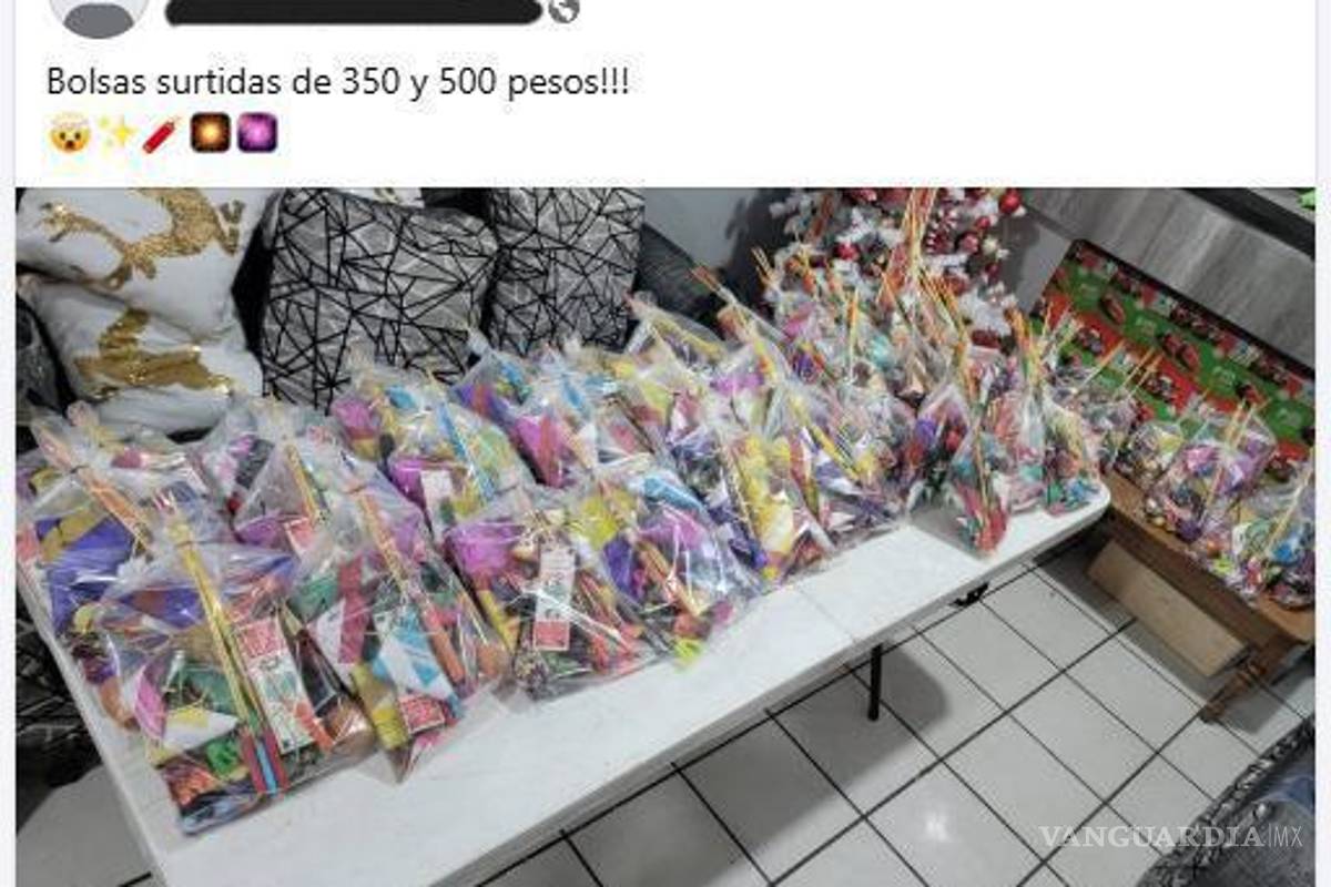 Coahuila intensifica combate a la venta clandestina de pirotecnia en temporada decembrina