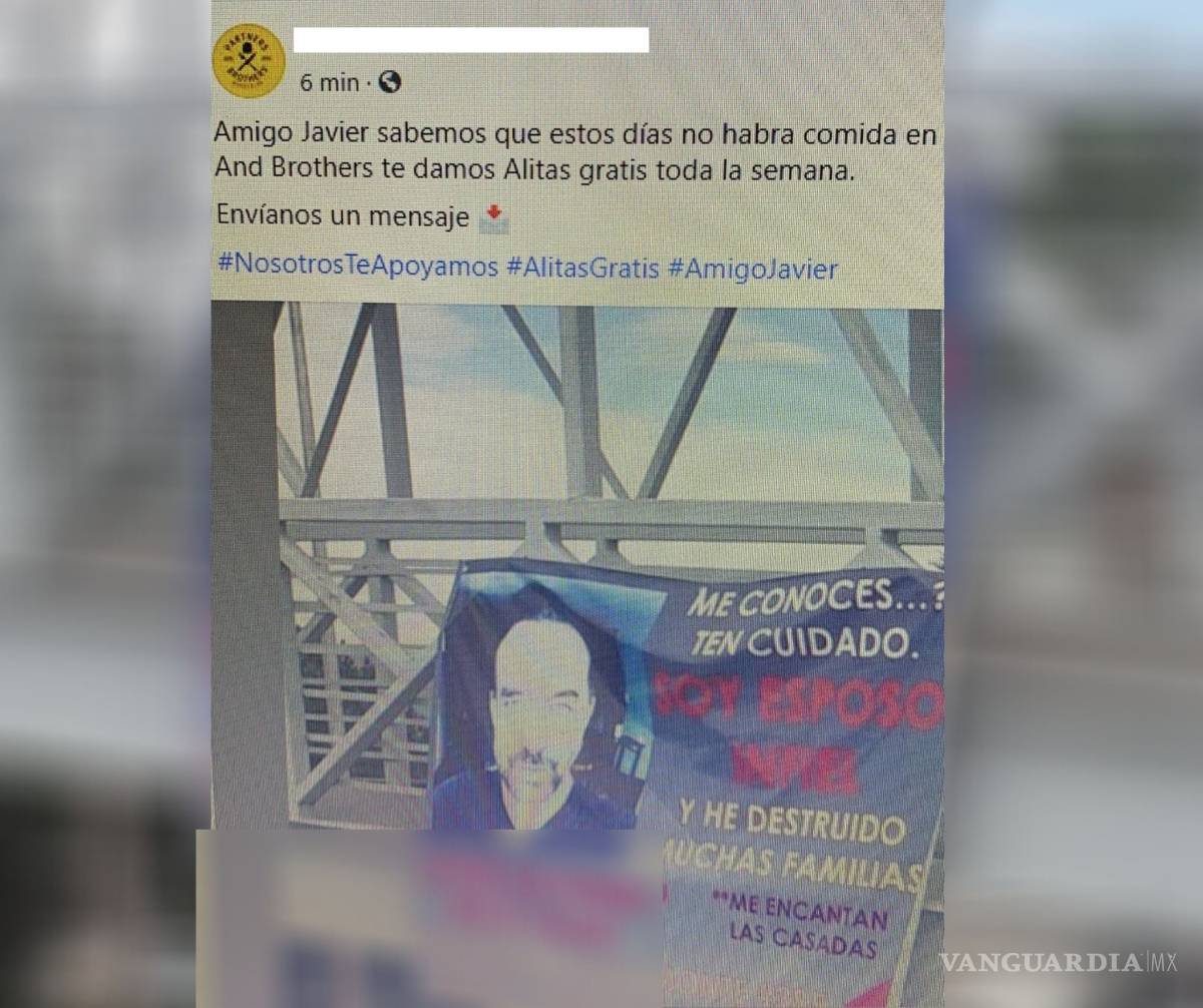 $!Se 'desata ola' de ofertas en Saltillo para hombre exhibido en manta; otros las cuestionan