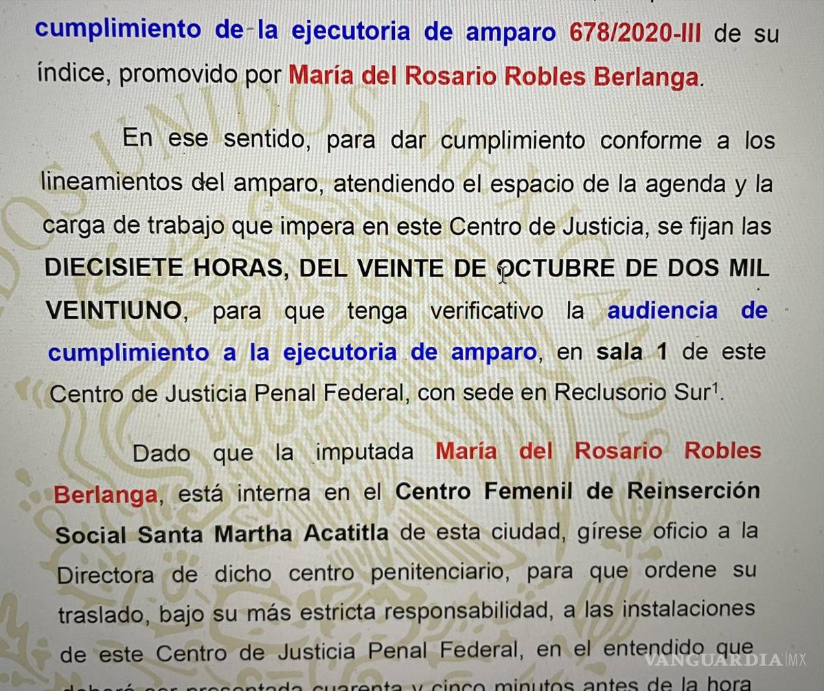 $!Ganther Alejandro Villar Ceballos, juez de control del Centro de Justicia Penal Federal en el reclusorio Sur, fue notificado el viernes 15 de octubre que debe llevar a cabo la audiencia esta semana.