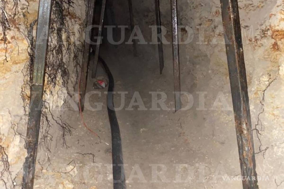 Hallan sofisticado túnel 'huachicolero' y toma clandestina en el centro de Ramos Arizpe