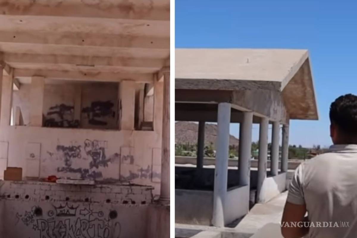 Esto encontró un 'youtuber' en la casa de Amado Carrillo antes de su demolición