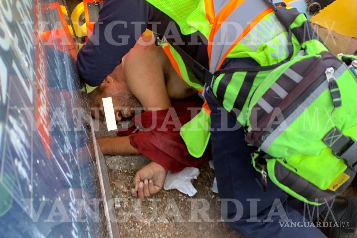 Camión sin frenos mata a una persona y deja 40 heridos en Saltillo