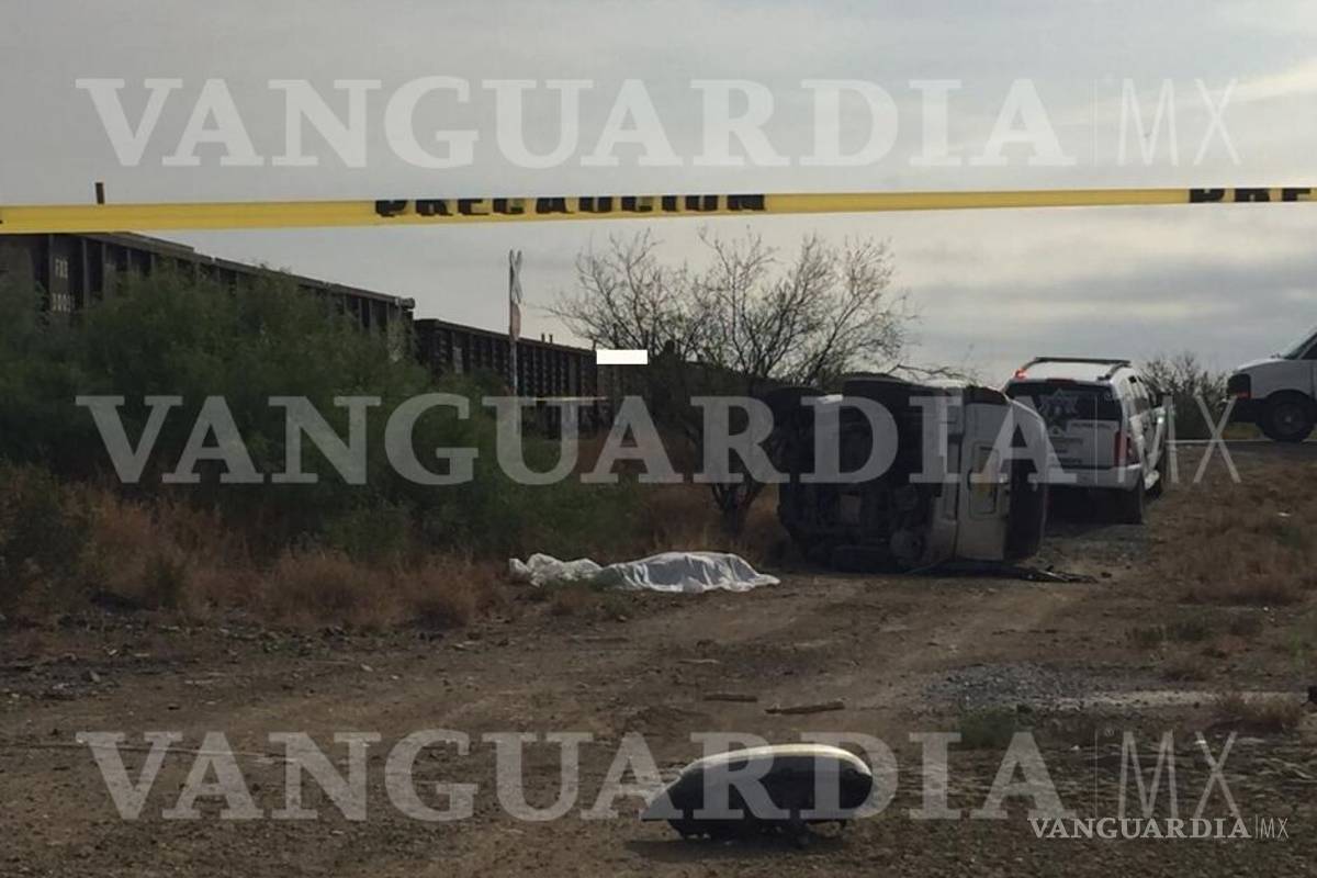 Tren golpea su carro y mujer muere al instante en Ramos Arizpe