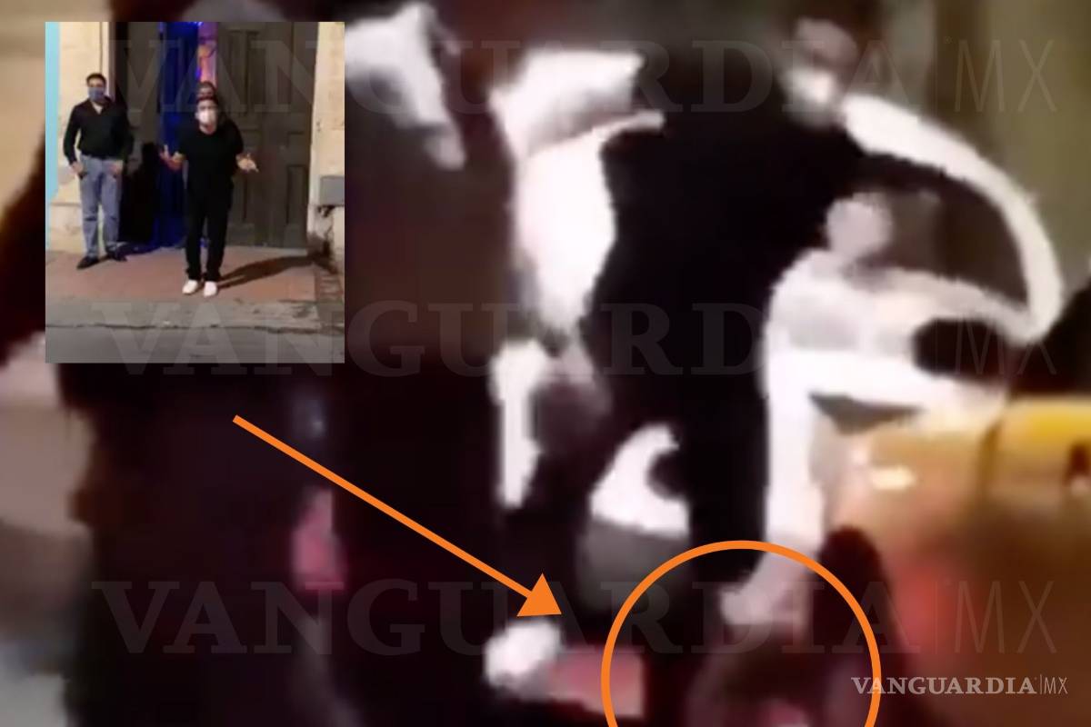 Denuncia aglomeración en bar de Saltillo y lo atacan a patadas en la calle