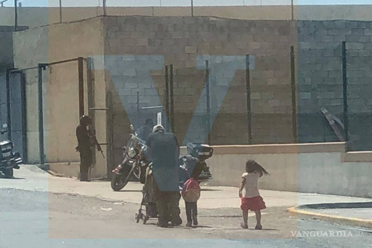 Tras balacera en Saltillo, continúa operativo de seguridad en colonia Loma Linda