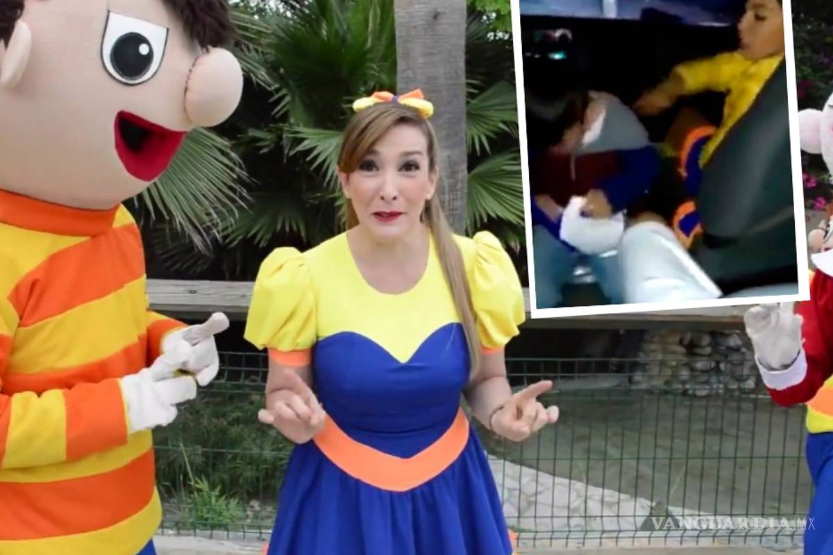Graban a imitadora de ‘Bely y Beto’ de Monterrey golpeando a niño
