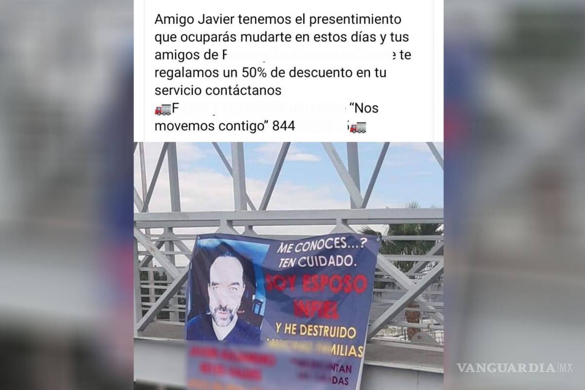 $!Se 'desata ola' de ofertas en Saltillo para hombre exhibido en manta; otros las cuestionan