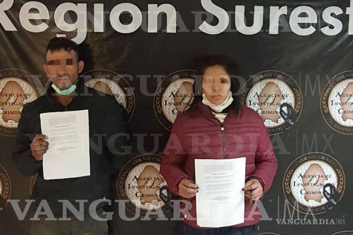 FGE detiene a presuntos asesinos de mujer prestamista de Saltillo; son ingresados a Cereso