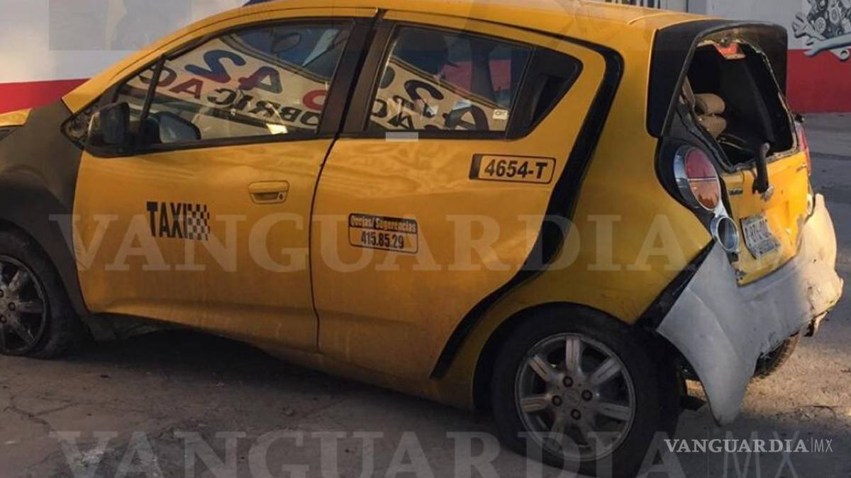 Se registra choque en Periférico de Saltillo; no hay lesionados de gravedad