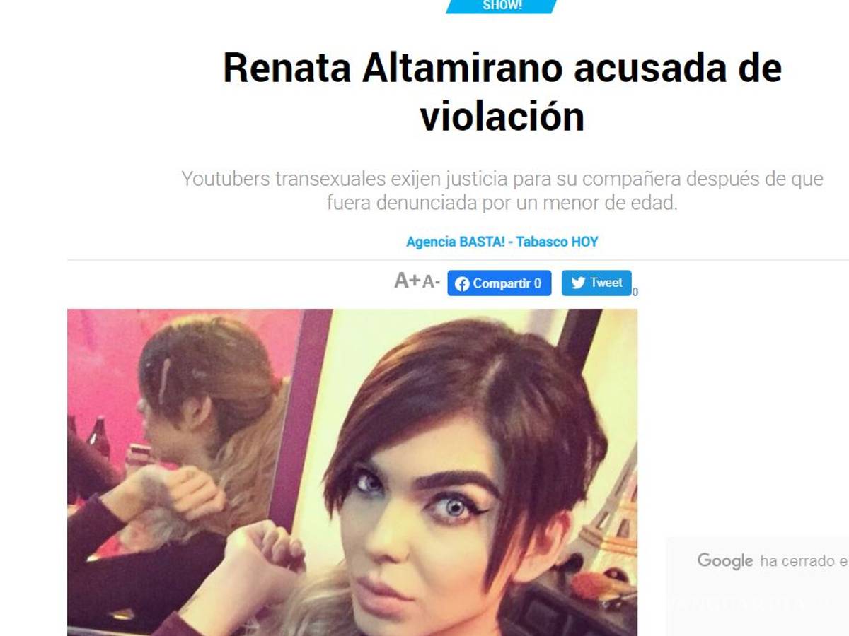 $!Amante ‘trans’ de Pedro Ferriz Hijar, fue acusada de abuso sexual en el 2016