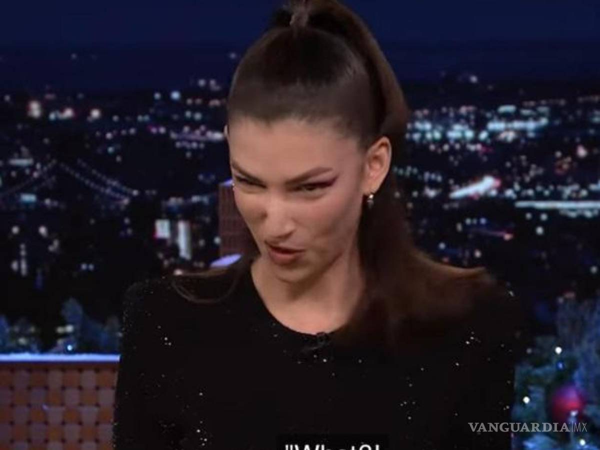 $!La actriz española se lució hablando un muy inglés durante su entrevista con Jimmy Fallon.