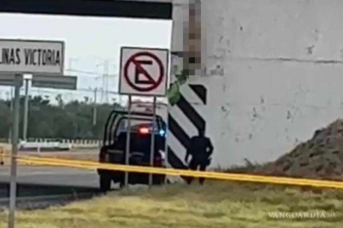 $!La víctima tendría unos 40 años de edad y su cuerpo estaba atado de pies y manos