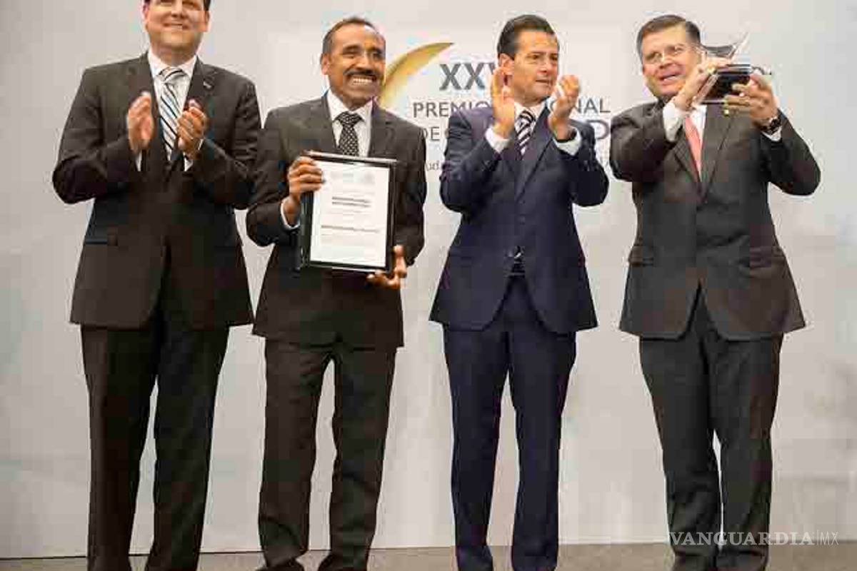 Recibe GIS Premio Nacional de Calidad