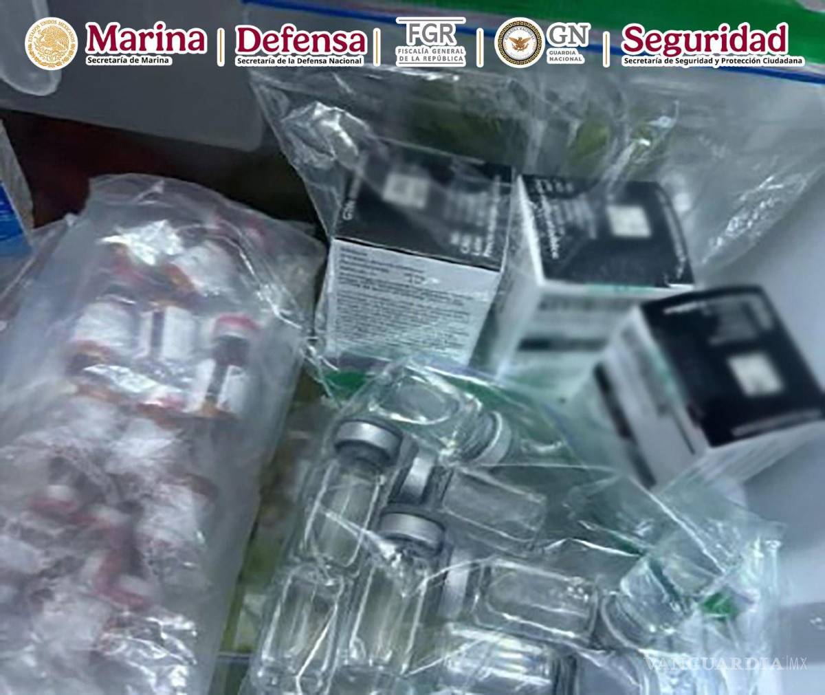 $!Cateo en Huixquilucan: aseguran 15 mil dosis de medicamento controlado, vacunas falsificadas y cocaína