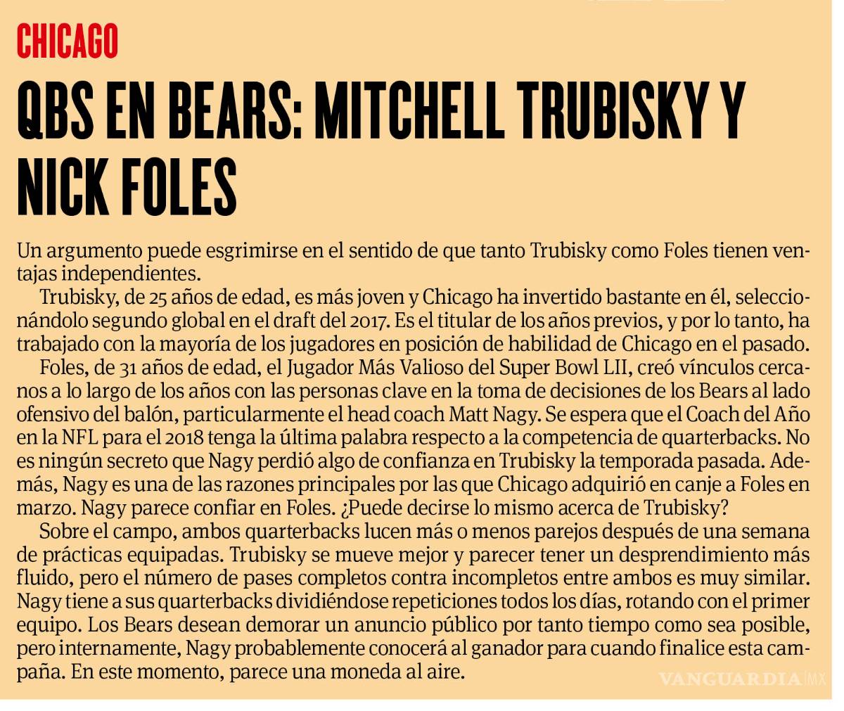 $!Rumbo al inicio la competencia de quarterbacks