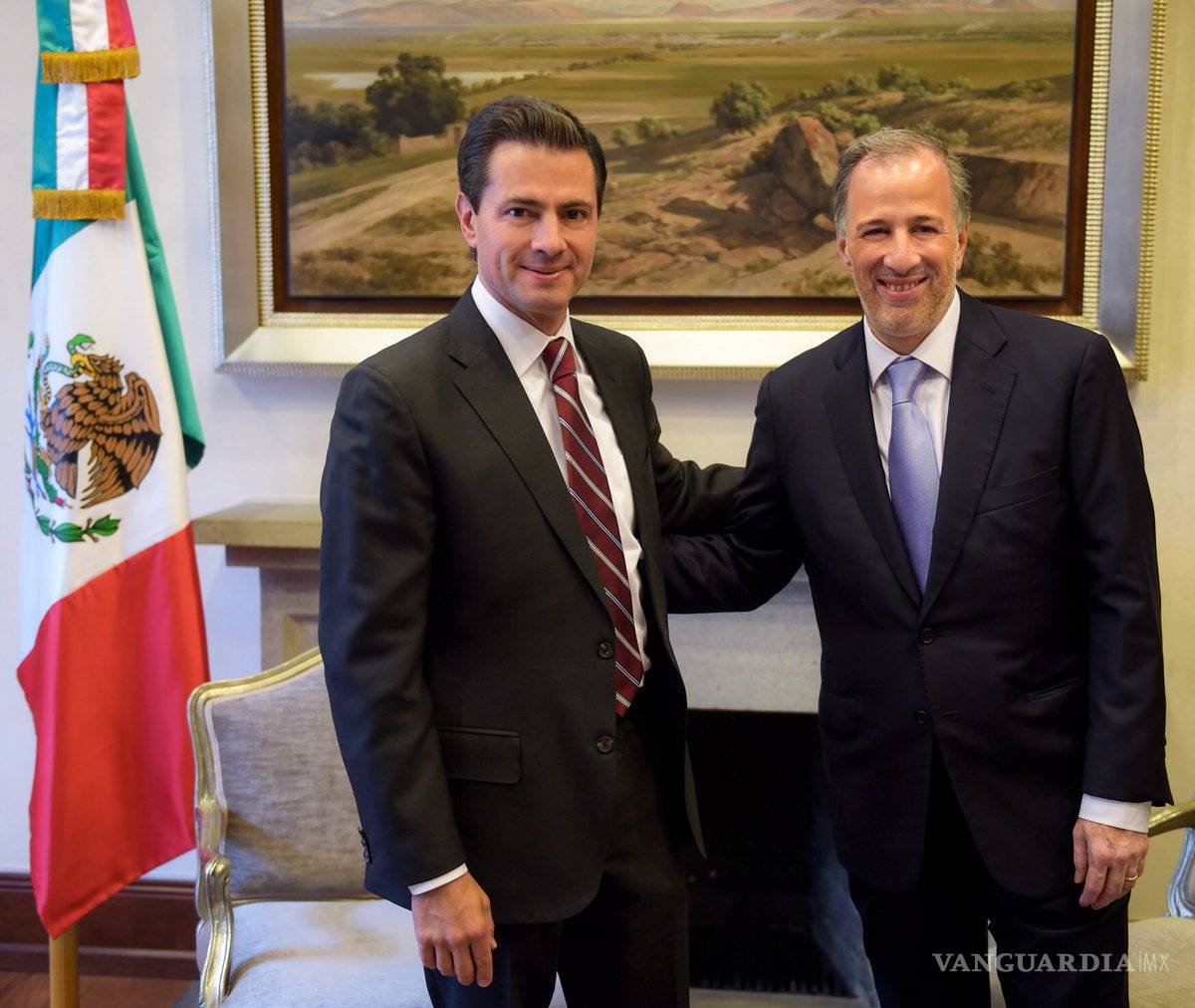 $!Peña Nieto se reúne con José Antonio Meade tras elección presidencial
