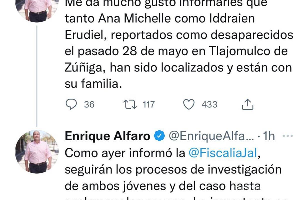 $!Encuentran con vida a Ana Michelle y a su novio, después de ser secuestrados en Guadalajara