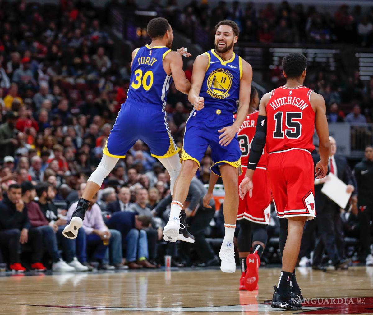 $!Klay Thompson rompe récords de triples en la NBA