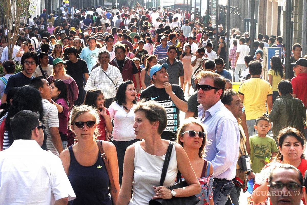 Población de México es de 119.5 millones de habitantes