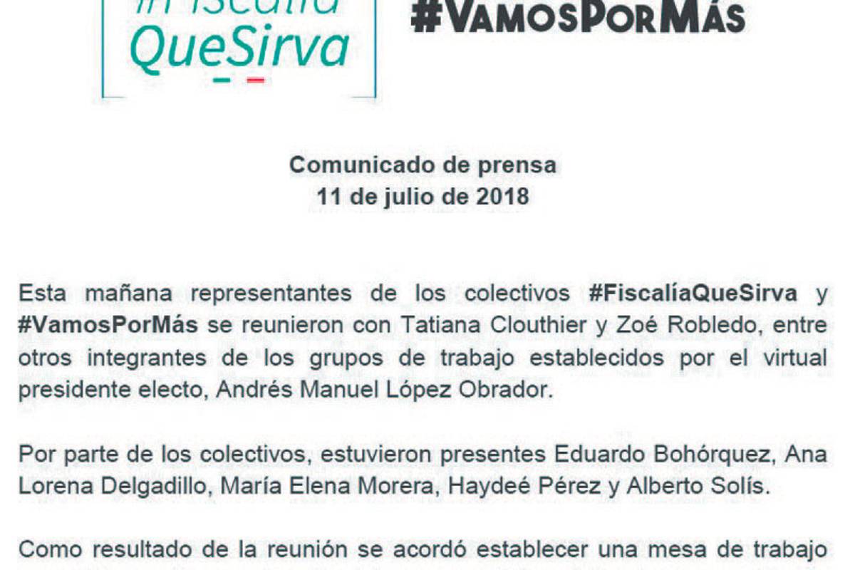 A debate, la nueva fiscalía