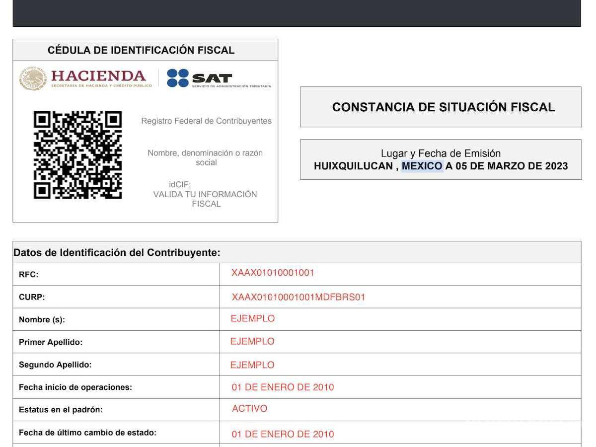 $!Cómo obtener tu RFC con CURP en línea: guía rápida para consultar tu registro ante el SAT