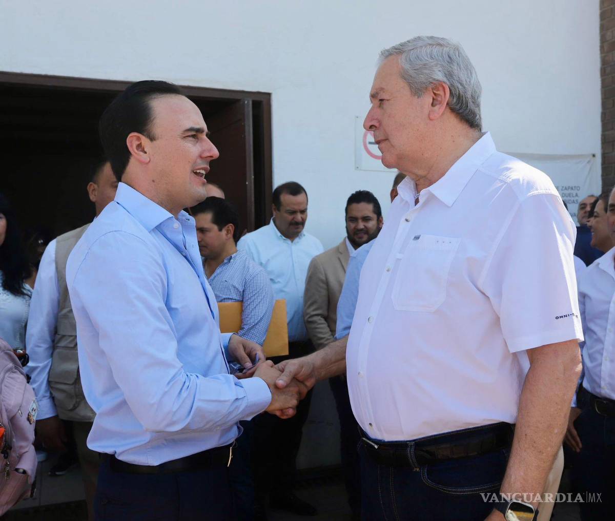 $!El alcalde destacó los esfuerzos y las inversiones realizadas en Saltillo para mejorar las instalaciones deportivas .