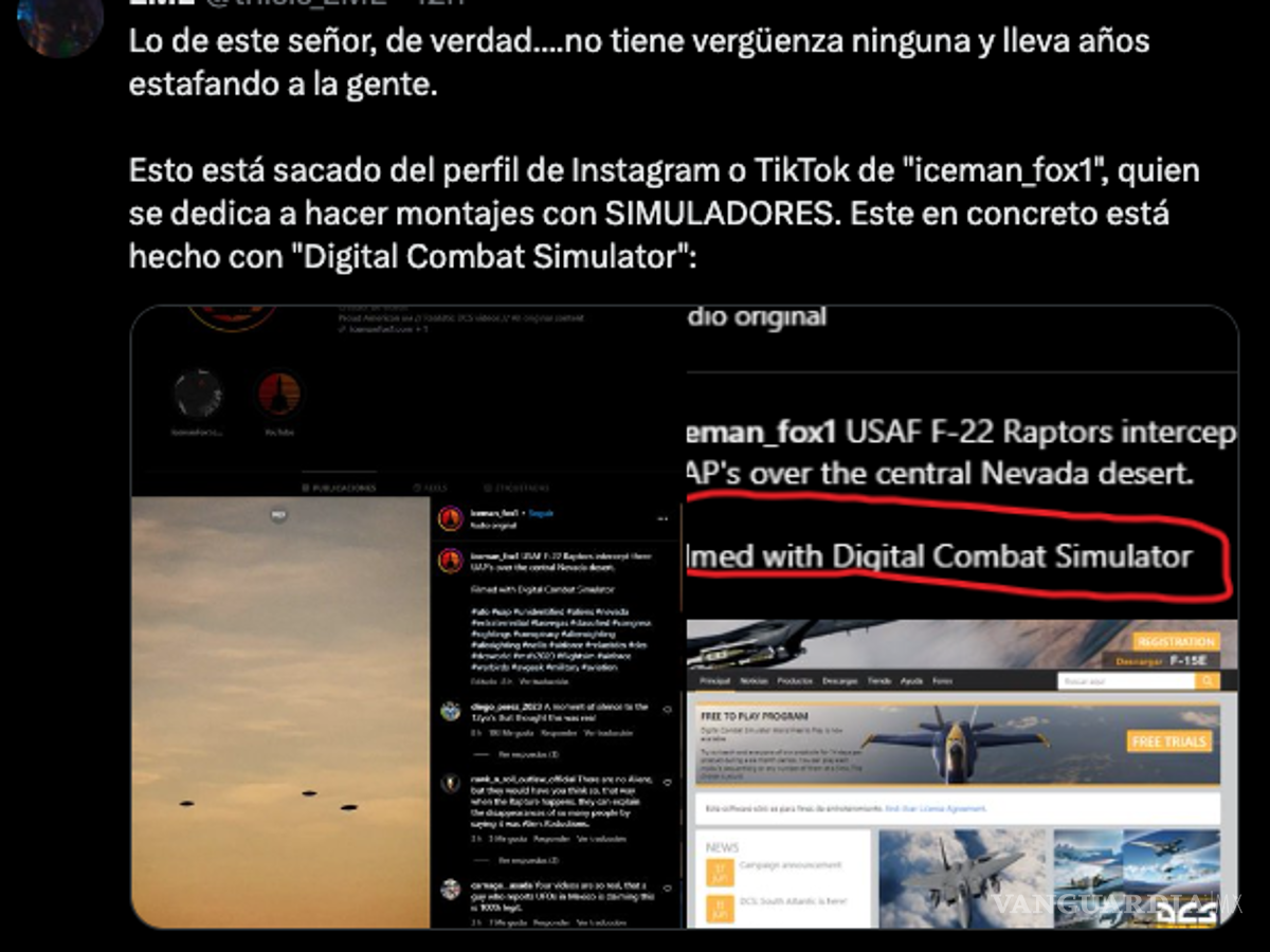 $!Desmienten a Jaime Maussan tras compartir video ‘fake’ en Twitter.