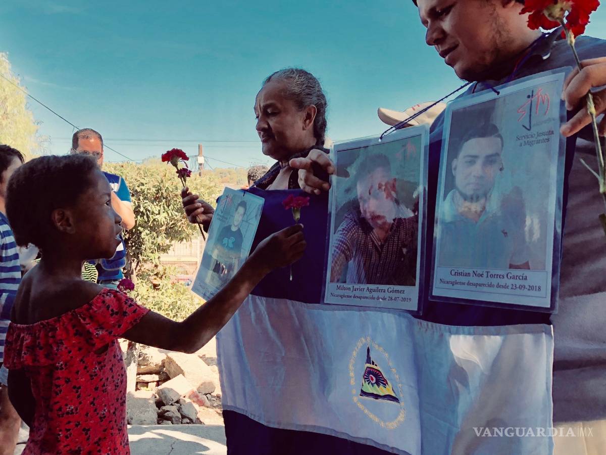 $!Arriba caravana de madres centroamericanas; buscan en Saltillo a sus desaparecidos