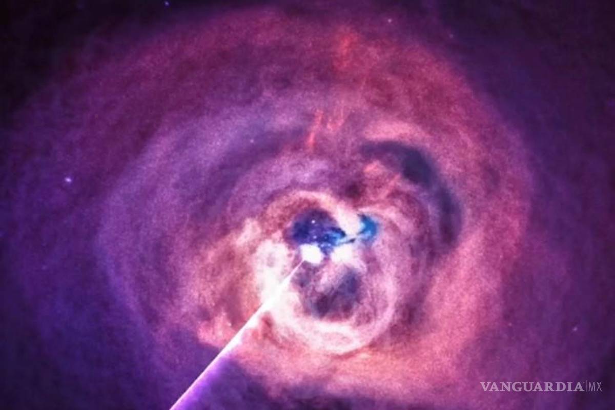 La NASA revela el sonido espeluznante de un agujero negro a 200 millones de años luz de distancia