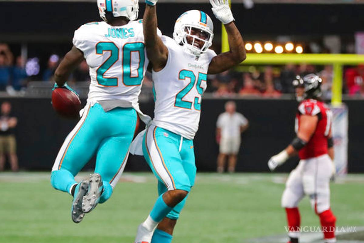 Dolphins sorprenden y derrotan a los Falcons