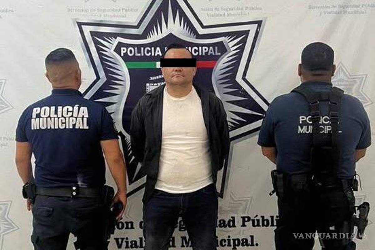 Sabinas: capturan a hombre que atacó a su pareja con un arma blanca y se llevó a sus dos hijos