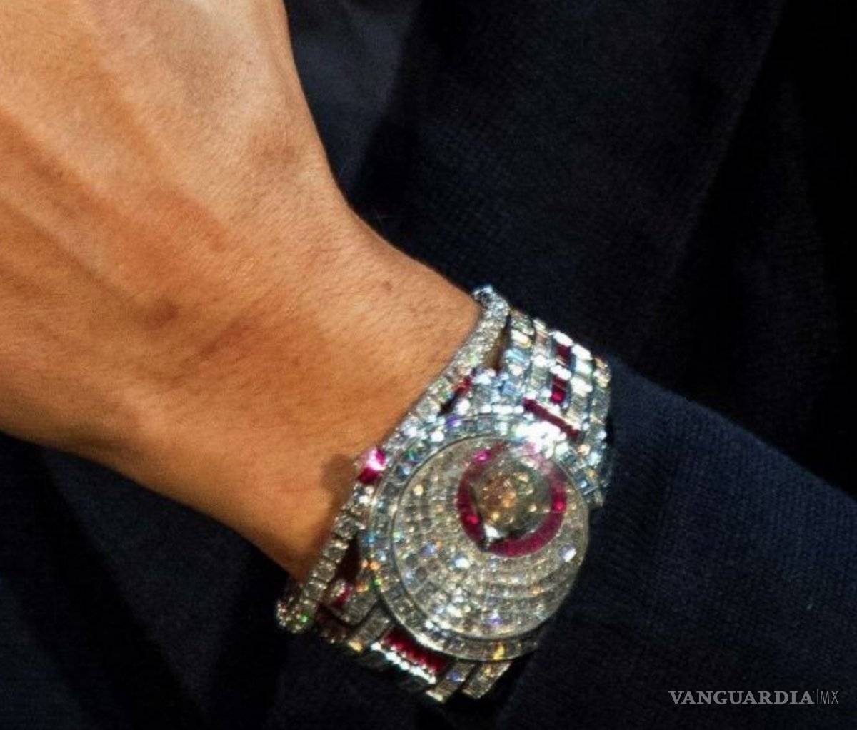 $!El lujoso reloj de Cristiano Ronaldo que cuesta 1 Millón de Euros