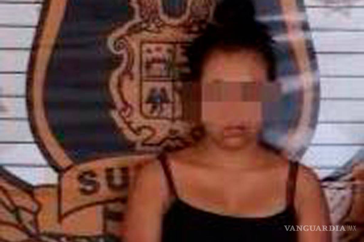 Capturan a mujer que vendía droga frente a la Escuela de Bachilleres Mariano Narváez de Saltillo