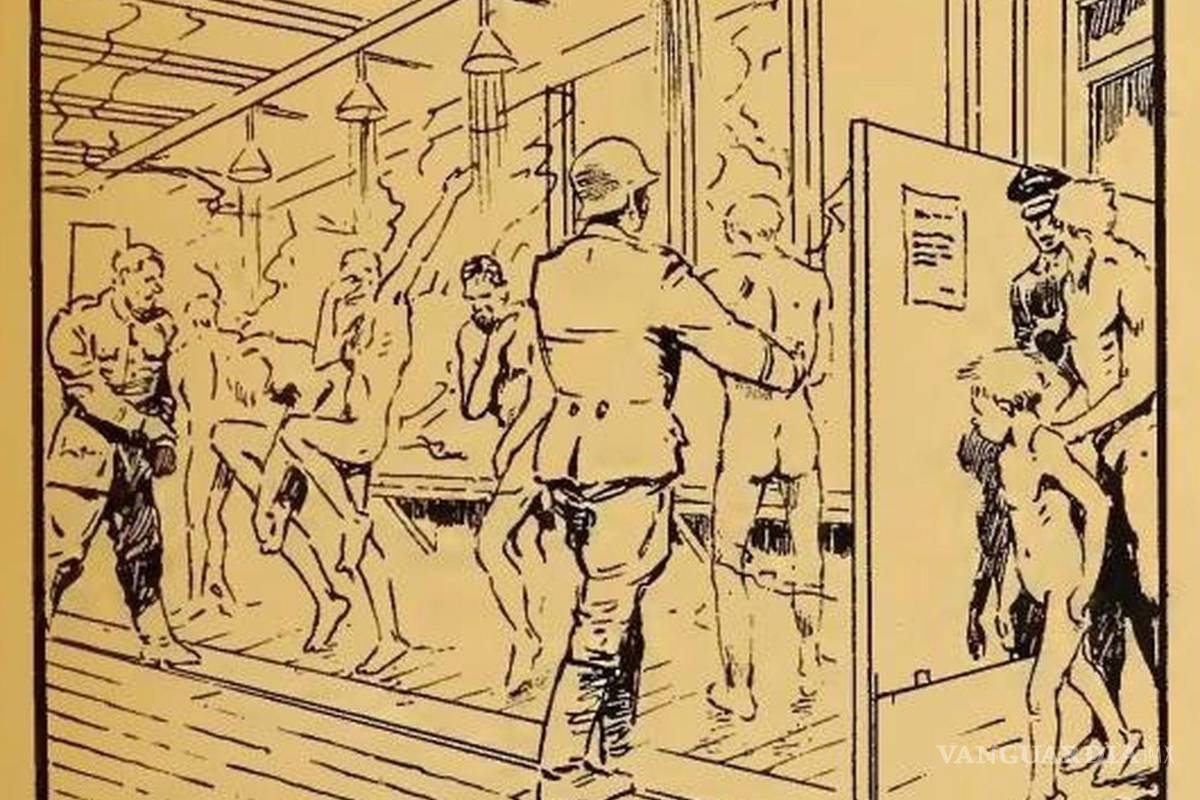 Un cómic de 1944, primera ilustración que muestra las atrocidades nazis