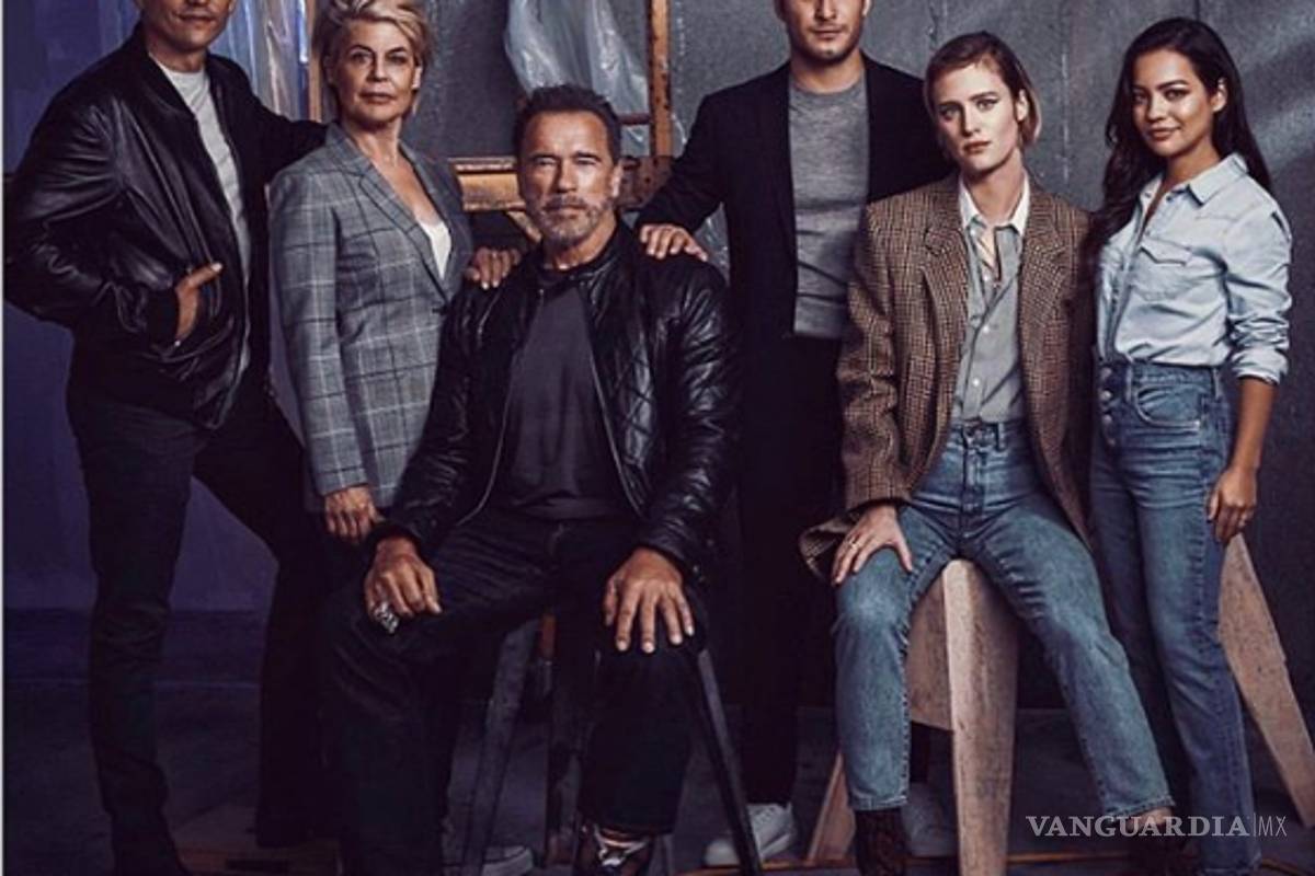 Diego Boneta presume foto con elenco de ‘Terminator’