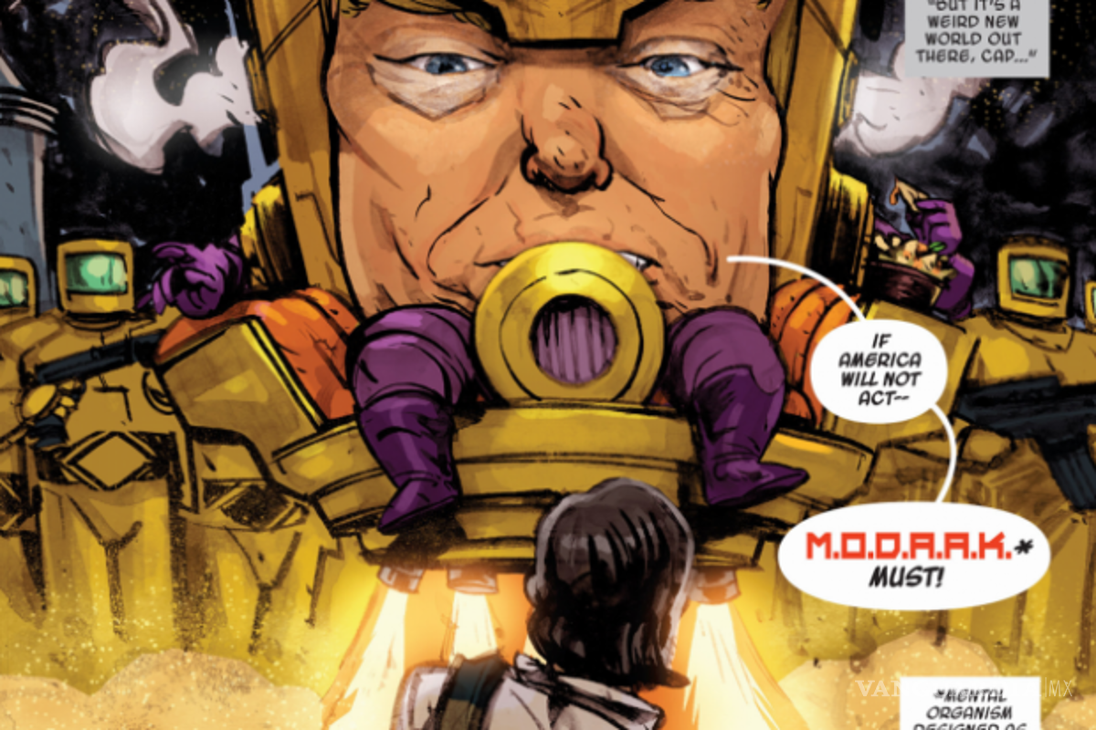 Donald Trump se convierte en villano de comics