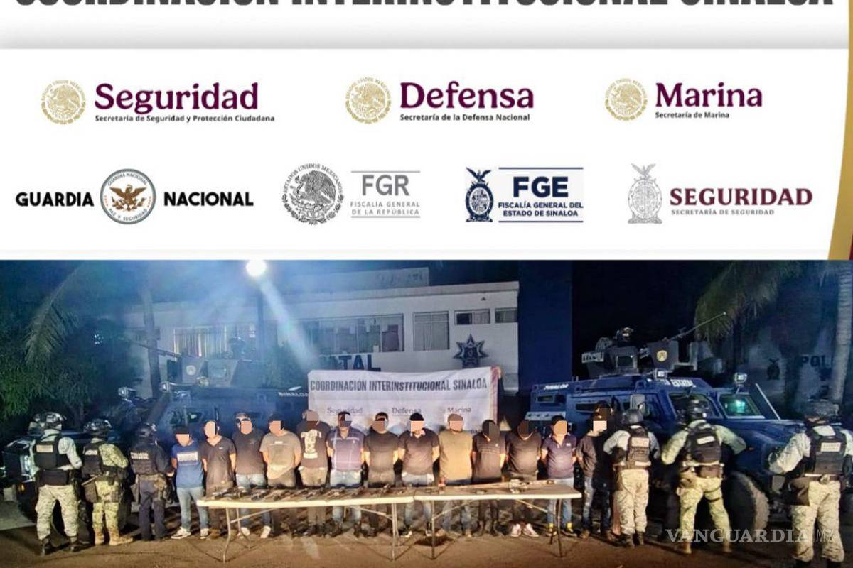 $!Detienen a ‘L-12’ en Culiacán y a 14 presuntos generadores de violencia en Navolato