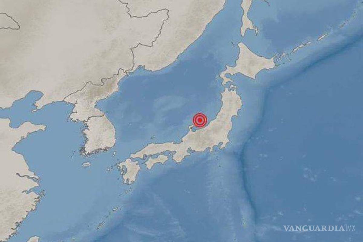 $!Otro sismo azota Japón, ahora de magnitud 6.0; descartan alerta de tsunami