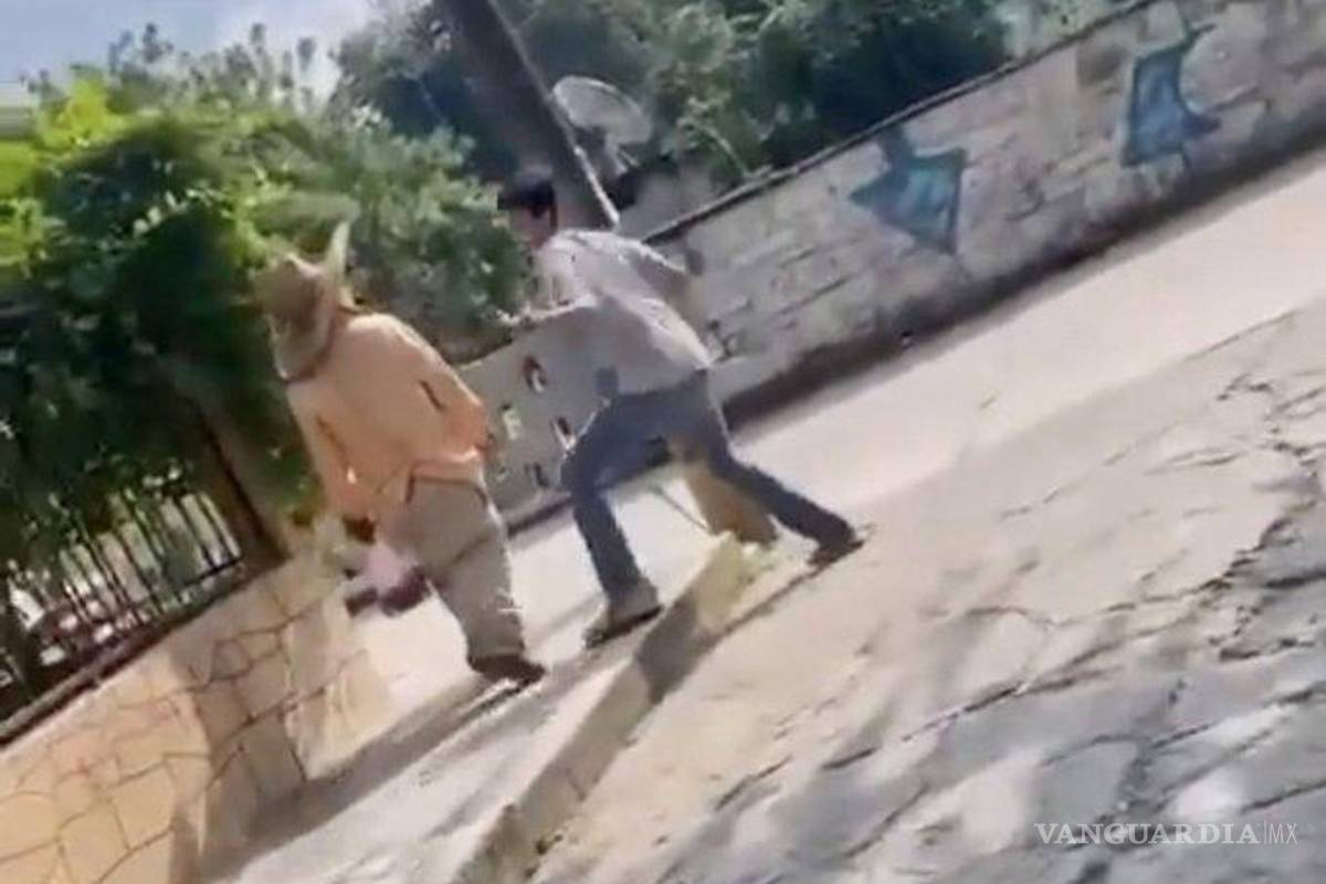 ‘Juniors’ golpearon a un anciano en Hidalgo, video se viraliza; ellos se justifican