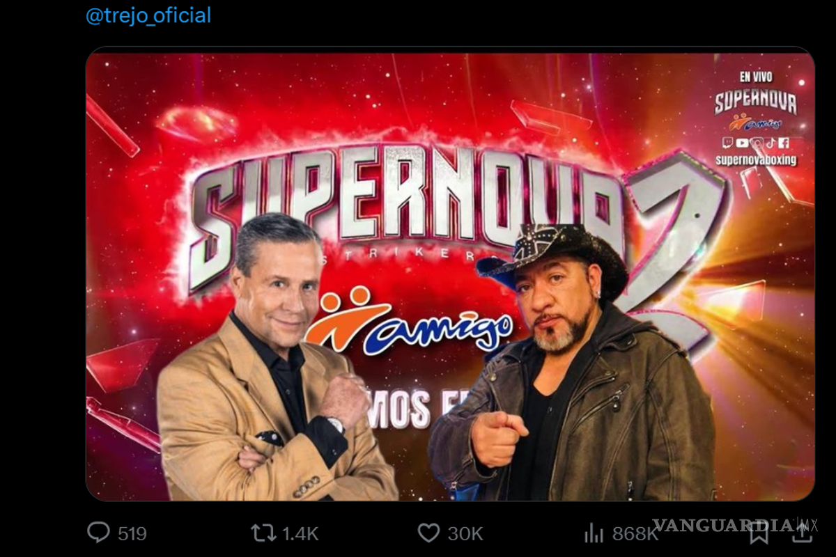 $!Alfredo Adame reta a Carlos Trejo a pelear en la próxima edición de Supernova Strikers