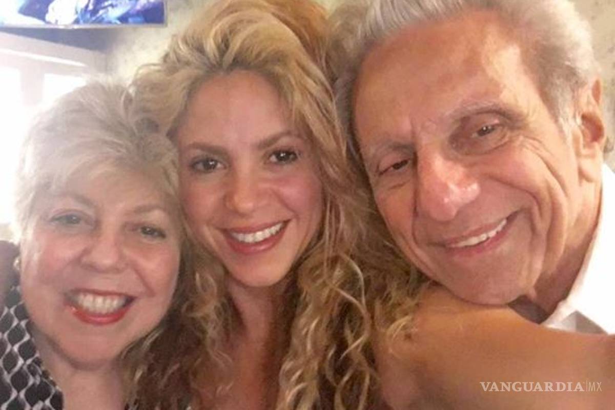 Shakira festeja el cumpleaños 85 de su papá