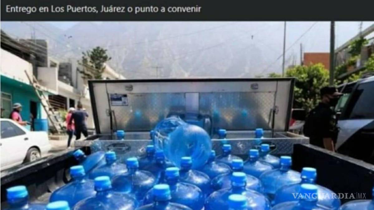 En Nuevo León venden garrafones ¡sin agua! hasta en 700 pesos