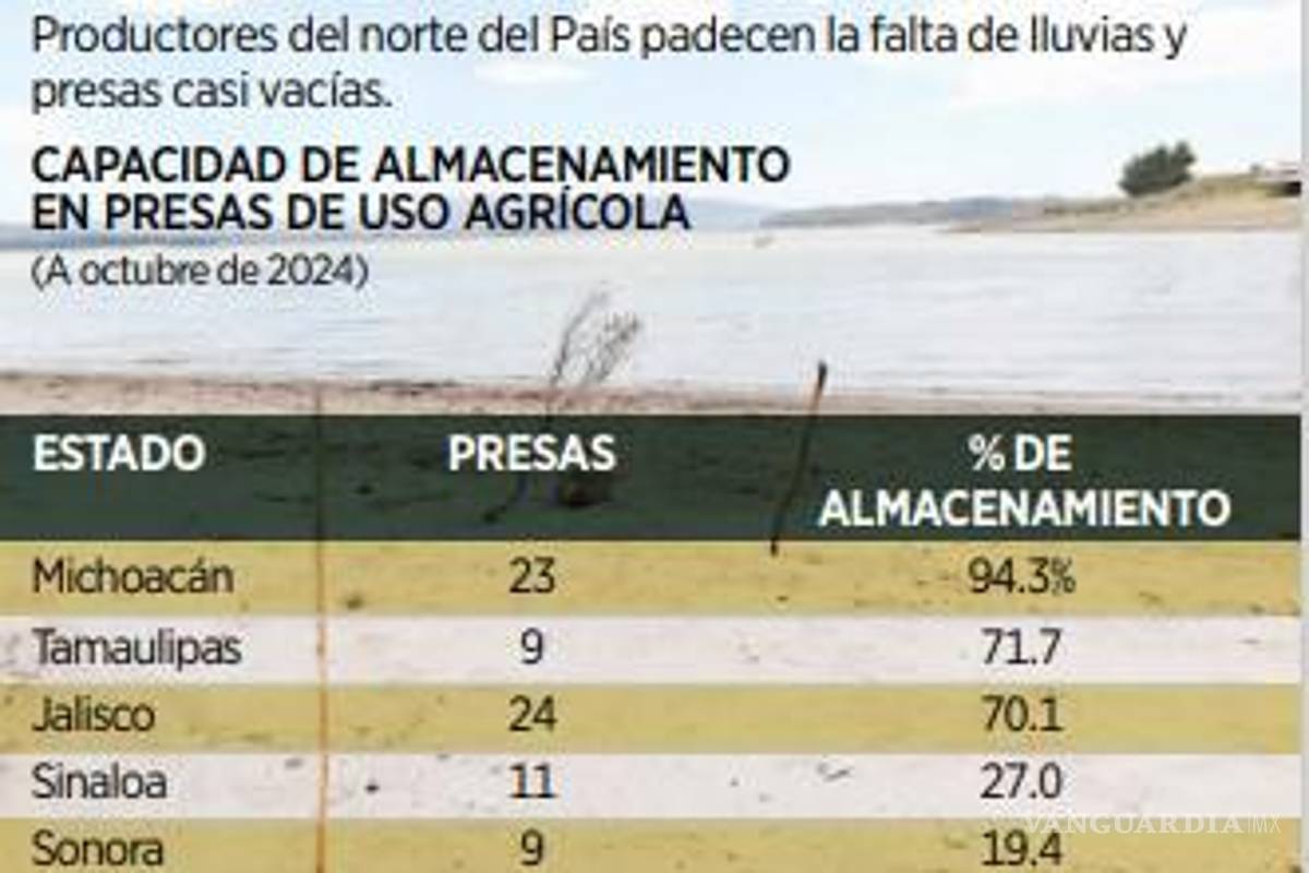 $!Sufrirá campo mexicano otro año de sequía prolongada